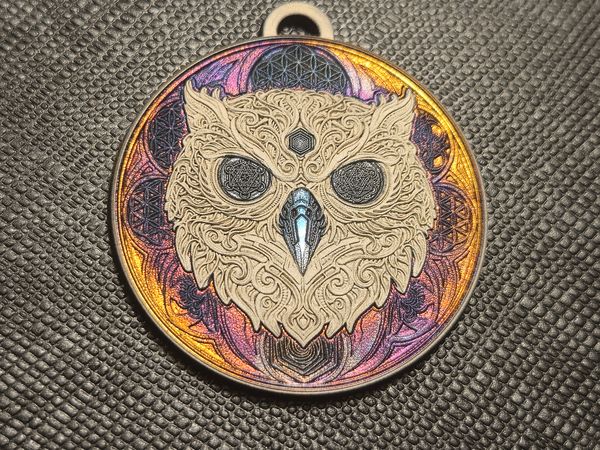Bird of Prey - Gold Purple