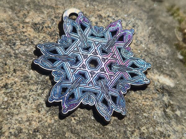 Organic Crystal Blue