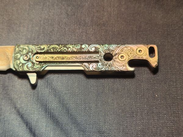 Sacred Geometry Pocket Knife